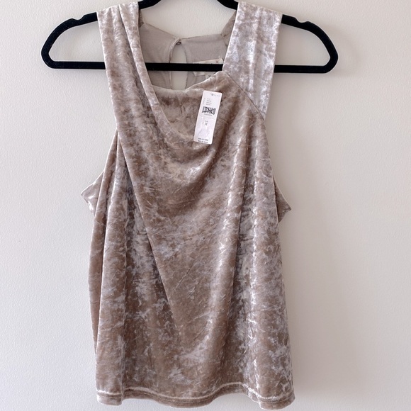 Anthropologie Porridge Jessie Velvet Halter Top - Picture 13 of 14